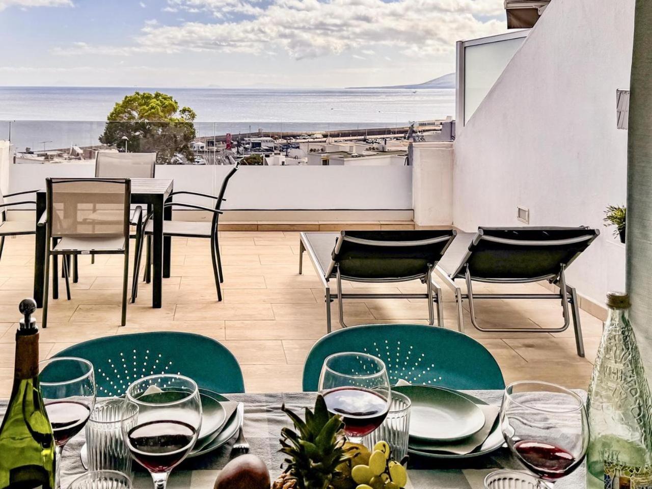 Arthouse Sea View - Acquamarina E Zaffiro Villa Puerto del Carmen  Exterior foto